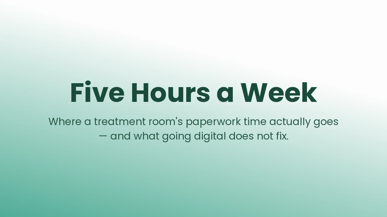 The Five Hours a Week You Spend on Paper Forms