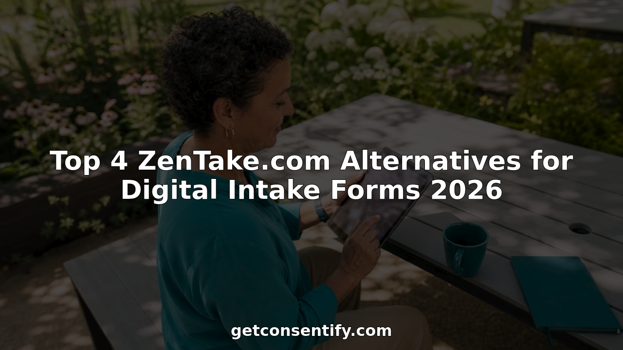 Top 4 ZenTake.com Alternatives for Digital Intake Forms 2026